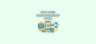 How does cryptocurrency work — simple explanation for beginners of how digital currencies use blockchain technology to process and secure transactions