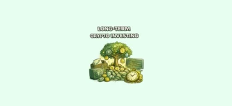 Long-term crypto investing — beginner-friendly explanation of strategies for holding cryptocurrencies over time and building value despite market volatility