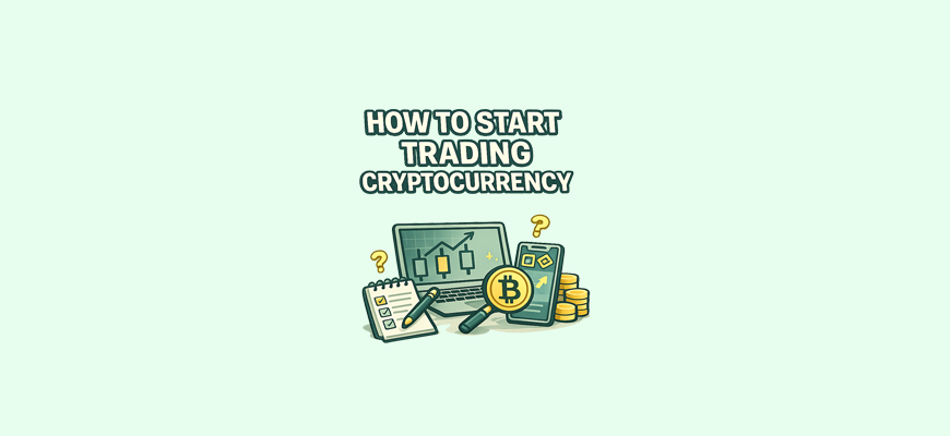 How to start trading cryptocurrency — step-by-step beginner’s guide to opening an account, choosing an exchange, and making your first crypto trade